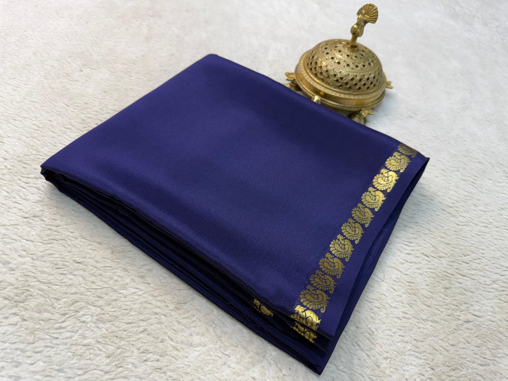 Semi Mysore Silk Sari