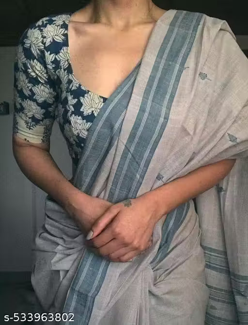 Chanderi printed saree